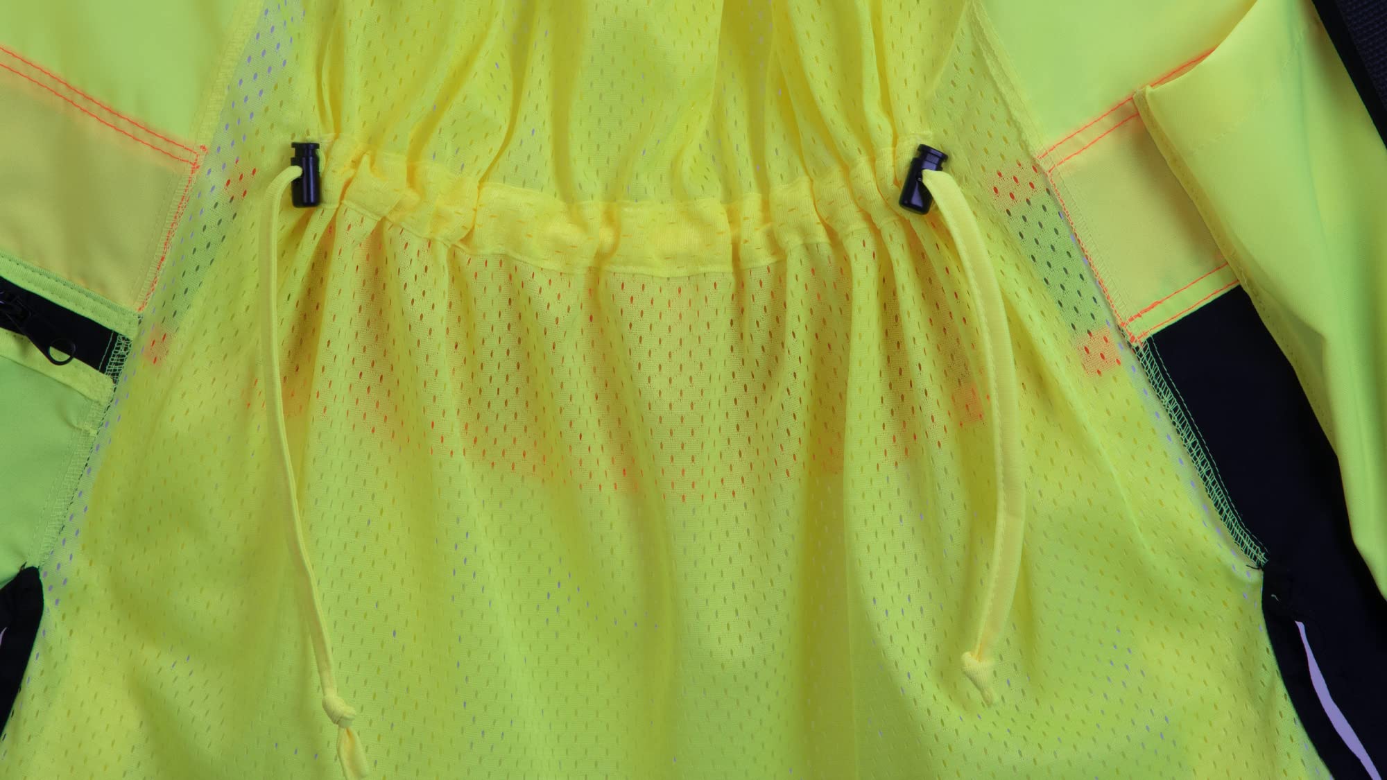 Condition photo showing New/Like New for pyramex rvzf61 series womens hi vis class 2 safety vest with zipper size large