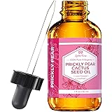 Leven Rose Prickly Pear Cactus Seed Oil (Barbary Fig) 100% Pure Organic, Extra Virgin, Cold Pressed, All Natural Face, Dry Sk