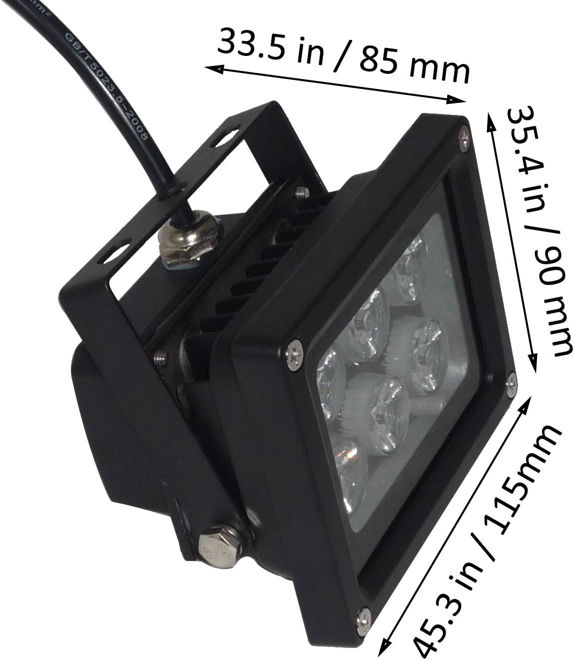 6W IP65 Waterproof LED Flood Lights Green Color 220V Outdoor Spotlight for Garden - Image 3