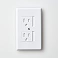 Mommy's Helper Safe Plate Self Closing Electrical Outlet Covers, Baby Proofing Safety Wall Socket Plate, Automatic Sliding Ca