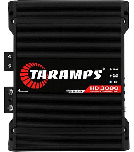 TARAMPS HD15000 1Ω Taramps HD 15000 1 Ohm Class D Amplifier 15,000 W Taramp's