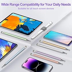 Stylus Pen for Touchscreen,2in1 High Precision