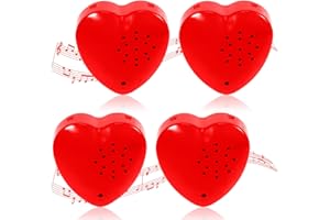 Voice Recorder for Stuffed Animal, 20 Seconds Stuffed Animal Voice Sound Heartbeat Recorder Box, Bear Toy Push Button, Record