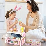 Dreamon Wooden Ice Cream Set for Kids 46 PCS Imaginative Play Toy view 5