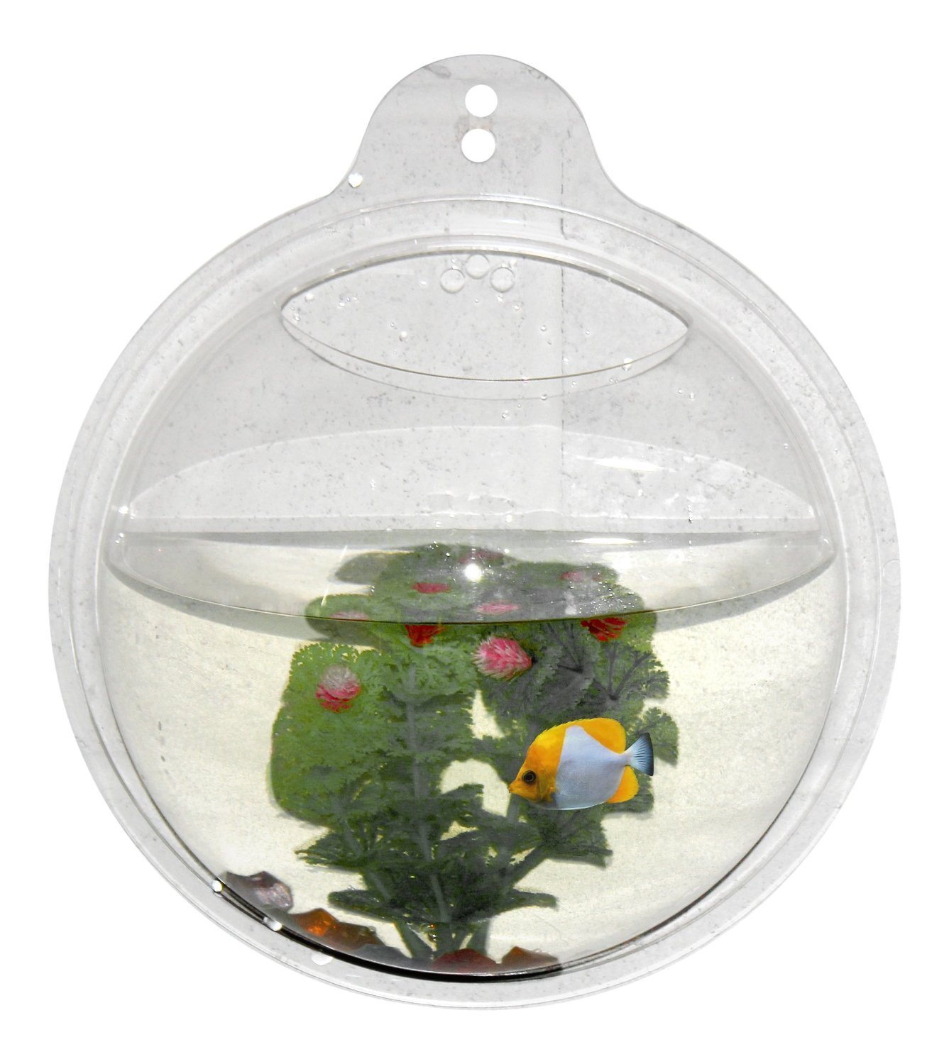 Wall Aquarium Fish Bowl Tank Hanging Bubble Mount Decoration New