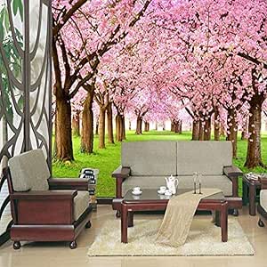 Foto 3D Mural de pared Papel pintado estéreo Personalizado Flor de