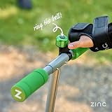 Zinc Two Wheeled Explorer Kids Scooter Folding Light Up Wheels 3+ view 7