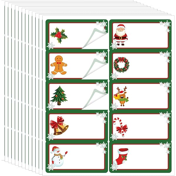 amazon-com-qeeenar-250-pcs-christmas-address-labels-2-x-4-inch-foil-snowflake-printable-gift-tags-compatible-with-laser-and-inkjet-printer-mailing-label-10-per-sheet-for-package-office-tree-green-office-products