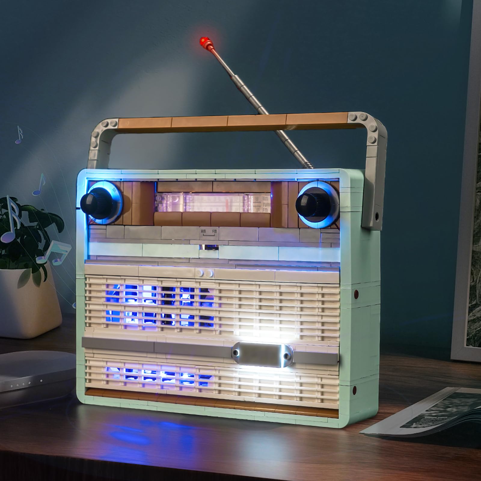 Light Kit for Lego Retro Radio, Lighting Set for Lego 10334 Retro Radio Set - Not Include Models, Just Light Kit — image 1