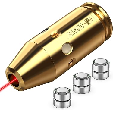 .45 Colt / 45-70 Boresight Red Dot Laser Bore Sighter – Scope Mount Hunting Tool