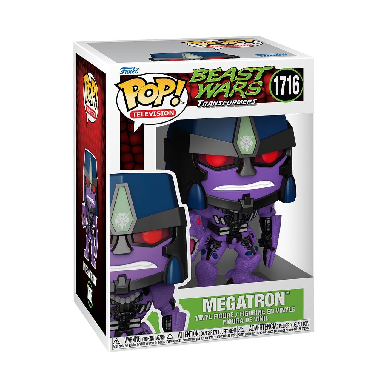 Photo 1 of Funko Pop! TV: Transformers - Megatron - Transformers Classic - Collectable Vinyl Figure - Gift Idea - Official Merchandise - Toys for Kids & Adults - TV Fans - Model Figure for Collectors