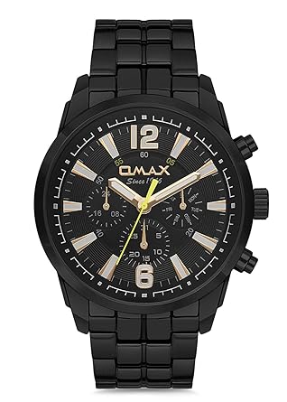 Analog Multifunction Black Dial Men�s Watch - GX35M22Y