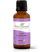 Plant Therapy Organic Lavender Essential Oil 100% Pure, USDA Certified Organic, Undiluted, Natural Aromatherapy, Therapeutic 