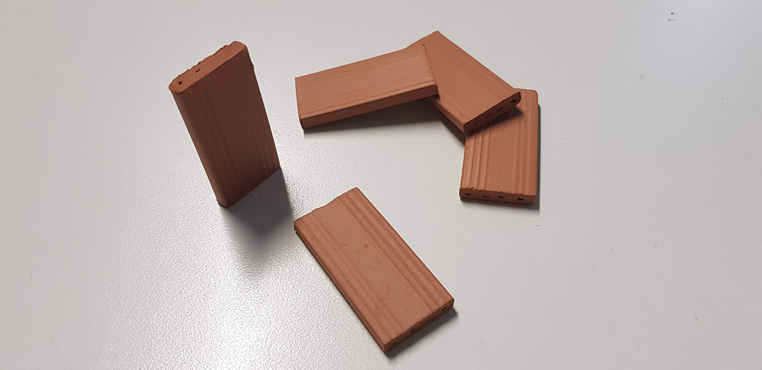 DOMUS KIT Bricks Ref.1070 TABIQUE Dimensions mm40X20X4 Pieces 25, LADRILLOS,MATTONCINI,BRIQUES,ZIEGEL