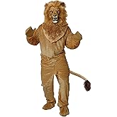 California Costumes, Men's Lion Jumpsuit With Mask