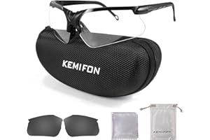 KEMIFON Shooting Safety Glasses Anti Fog Gun Range Hunting Glasses Eye Protection Eyewear Interchangeable for Men Women