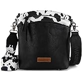 Montana West Double Compartments Cross Body Bag for Women with Adjustable Strap and Specialized Pocket