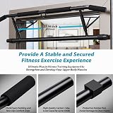 JX FITNESS Door Frame Pull Up Bar with Padded Handles Foldable No Drilling view 6