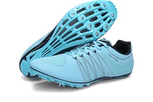 Zakey Track and Field Shoes Men Women Kids Spikes Sneakers Track Race Jumping Sneakers Girls Professional Running Nail Spikes Shoes Boys
