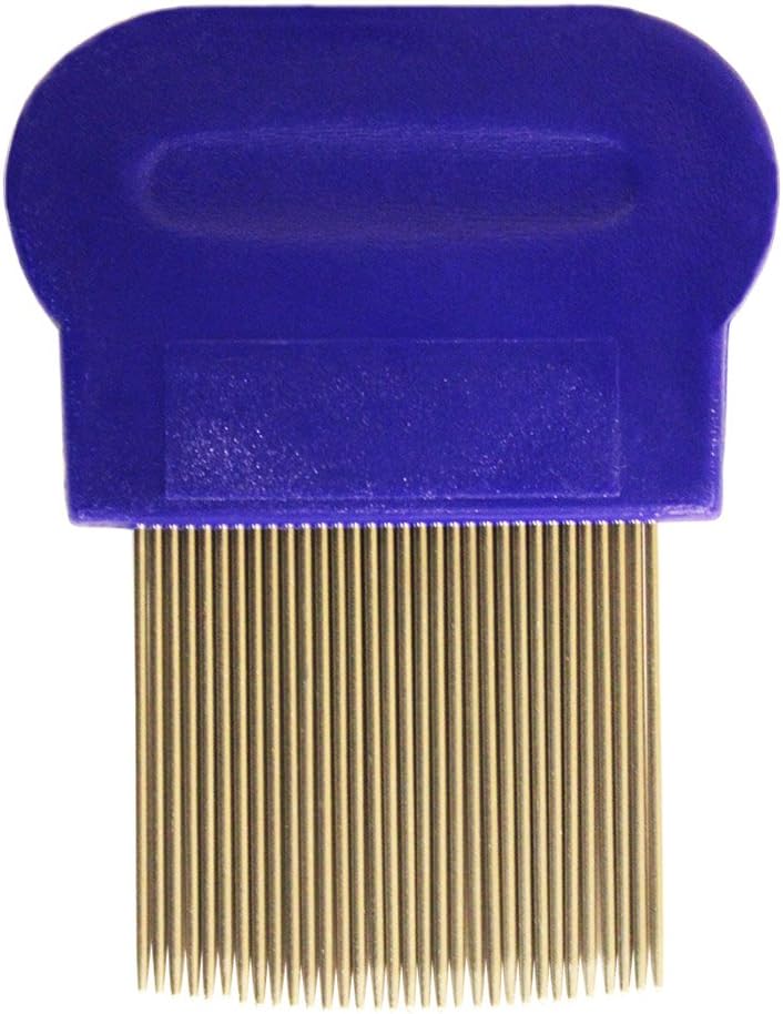 CE Certified Head Lice Nit Comb Professional Stainless Steel Removes Nits Eggs Shells
