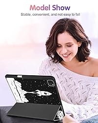 Uppuppy for iPad Air 13 Inch M2/M3, Pro 12.9 Case