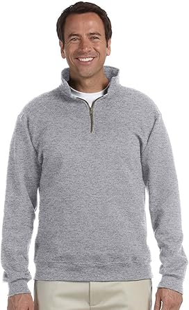 jerzees super sweats quarter zip