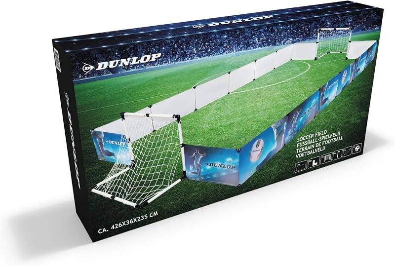 Sports 8711252184814 - Juego de 2 Pelotas de fútbol (426 x 235 x 36 cm), Color Azul y Blanco