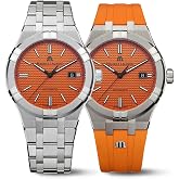 Maurice Lacroix AIKON Automatic Summer Edition 42mm Orange Watch AI6008-SS00F-530-E