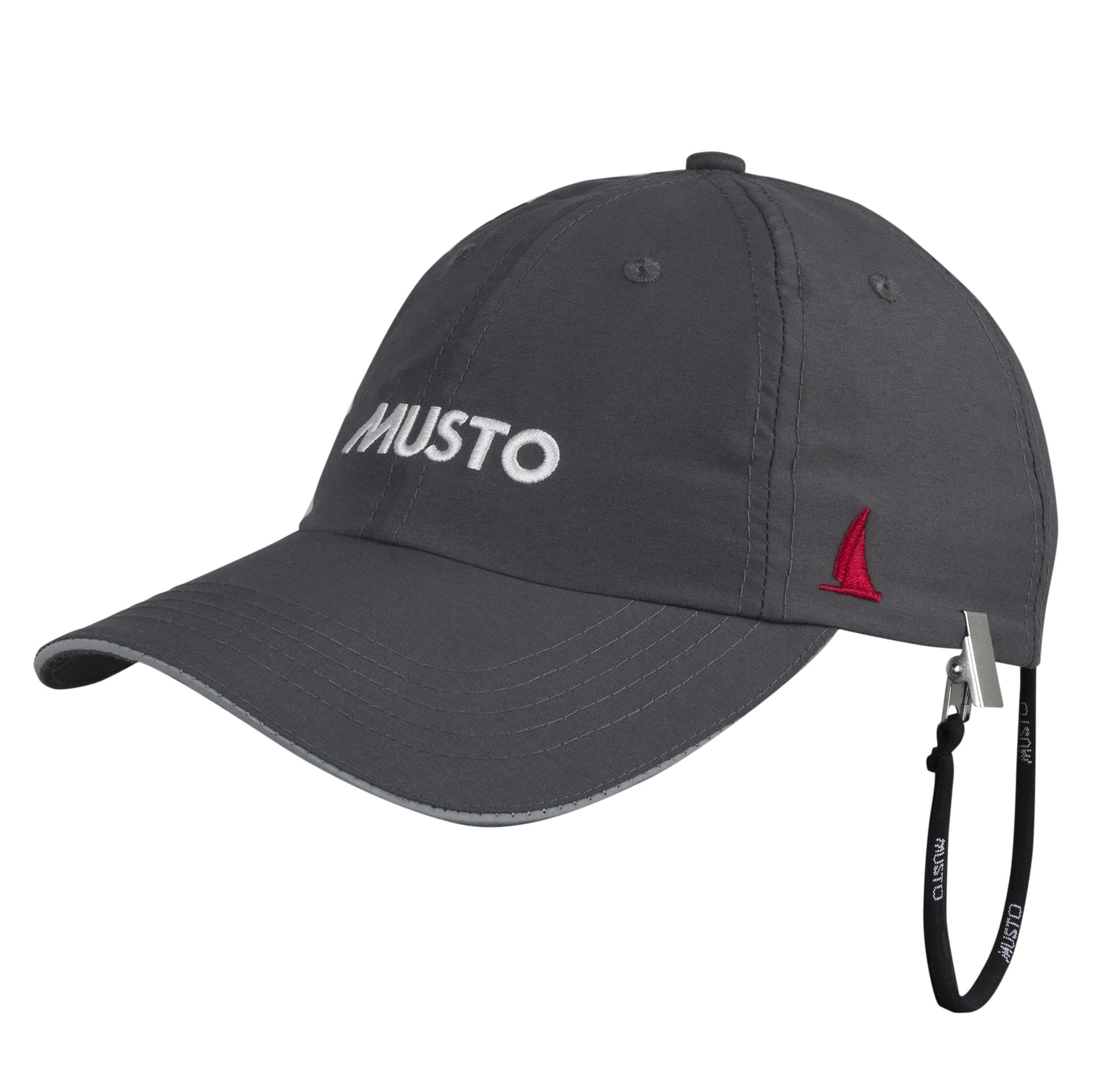 Musto Unisex Essential Fast Dry Crew Cap, 965 Charcoal, One Size UK