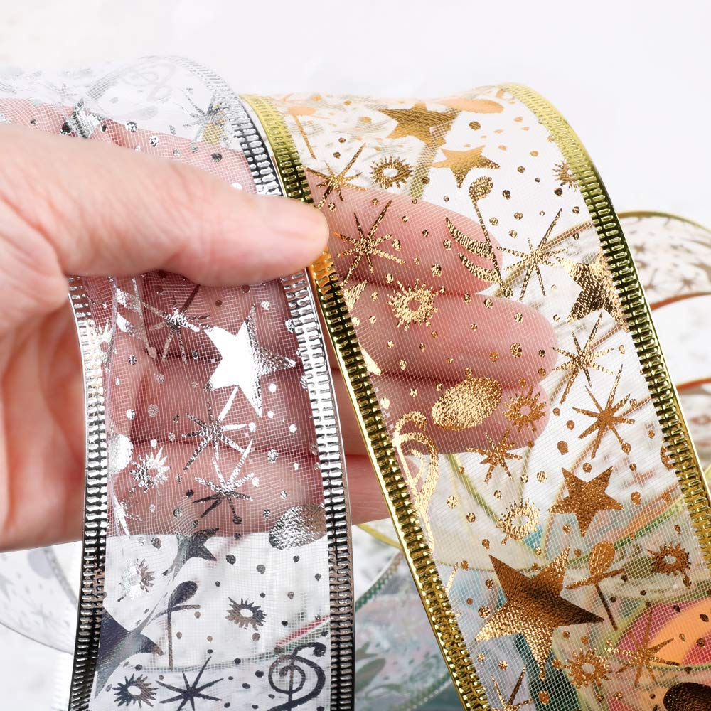 navidad 20 yardas de cinta decorativa