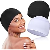 BCHRTOIP 2 Pcs Soft Chemo Headwear for Women, Lightweight Hair Cap for Sleep Chemo Caps Sleeping Cap for Hair Loss