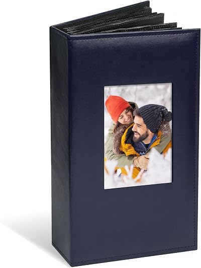Vienrose Leather Photo Album 4x6 Holds 300 Photos 50 Sheets Pockets