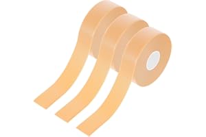 EZYMIVS 3 Rolls Moleskin for Feet, Adhesive Pad Blister Prevention Toe Tape, Mole Skin Tape Roll for Blister Prevention, Anti-Wear Heel Pad for Point Shoe Hand Foot Heel Toe Skin Chafing (5m)