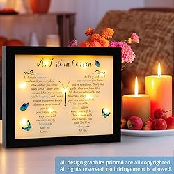 Fabuday Memorial Gifts LED Shadow Box - Picture
