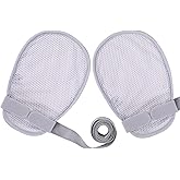 ANBANREY Age10-16 Teens, Anti Scratch Mittens for kids,Safety Mitts for Special needs kids,Restraint Soft Breathable Gloves