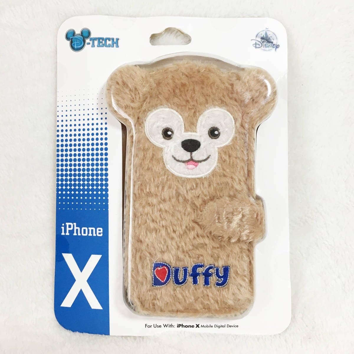 Amazon Co Jp 香港ディズニーランド ダッフィー Iphone X カバー ケース 手帳型 海外限定 日本未発売 手帳タイプ モコモコ おもちゃ