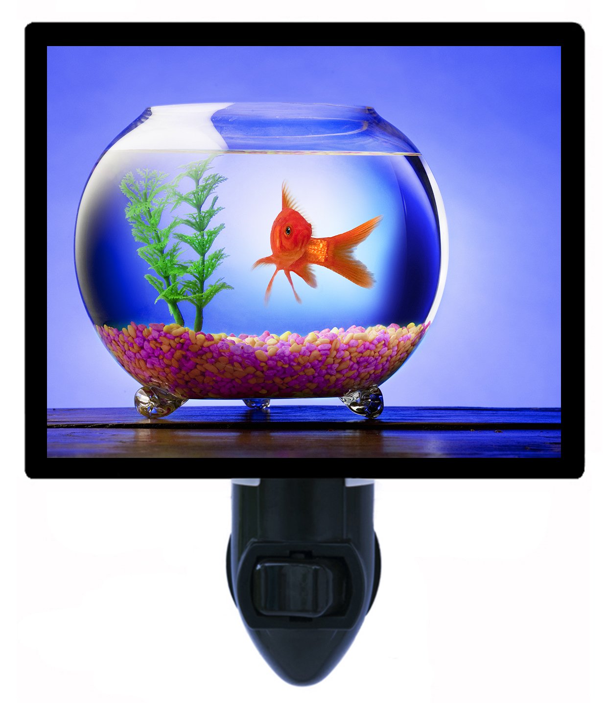 Goldfish Night Light, Charlie, Fish and Fishbowl LED Night