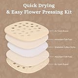 Aboofx Large Microwave Flower Press 9x9 inch Quick Drying Kit view 8