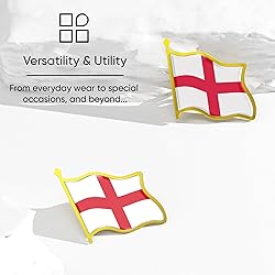 England Flag Lapel Pin - Enamel Metal National
