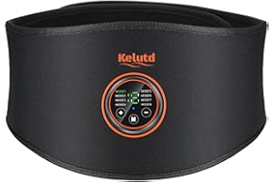 KELUTD Abs Stimulator Belt-FDA Cleared EMS Massager Abdominal Toining Fitness Belt