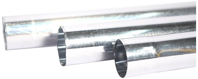 Plumb-Pak Pipesnap Rohrverkleidung, Chromoptik, 15 mm x 1 m, 3 Stück