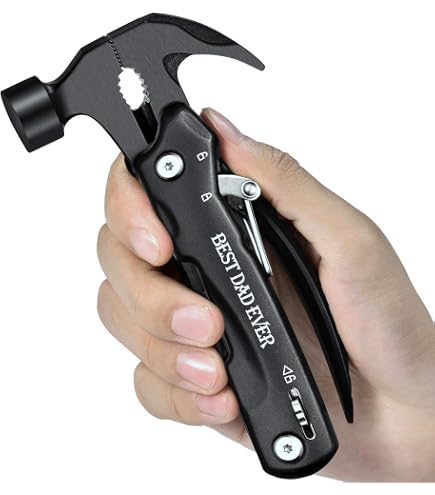 Snowflake Multi-Tool 18-in-1 - Stocking Stuffer Gift For Men, Christmas Tree Decoration, Silver Stainless Steel - View #2