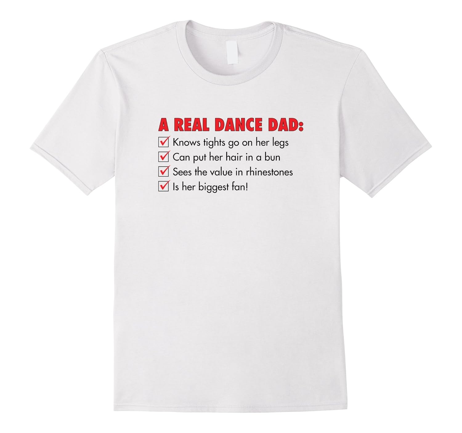 A Real Dance Dad Funny Dancer T-shirt-BN – Banazatee, image size:1500x1403