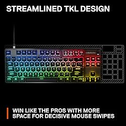 SteelSeries New Apex 9 TKL – HotSwap Optical Mini