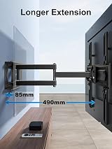 TV Wall Mount 26-60 inch Swivel Tilting up to 40 kg 400x400 view 4
