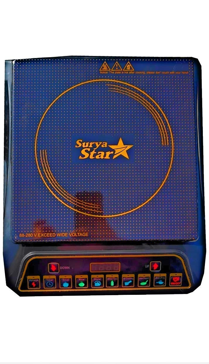 ELITE SURYA STAR SSIC1010 Induction Cooktop (Black, Push Button
