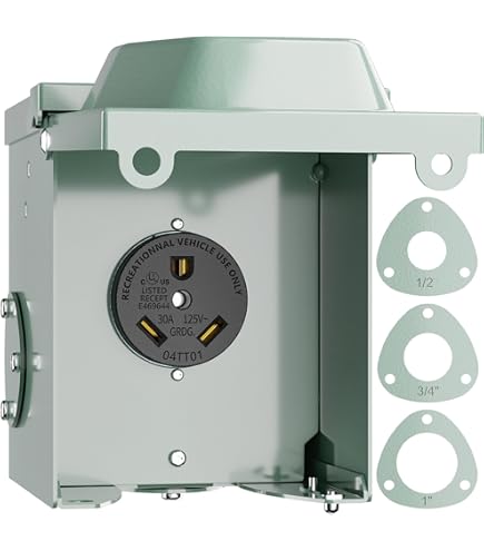 NEC - zart ete　NEC MultWriter 8450N Eaton 8450N 50 Amp 250V 15-50 3-Pole/4-Wire Power Receptacle - Rv