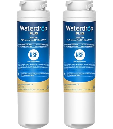 Amazon.com: Waterdrop MSWF Refrigerator Water Filter, Replacement