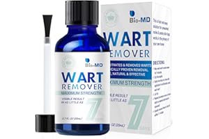 BIO-MD Fast Acting Gel Wart Remover Freeze Off - Fast-Acting Wart Freeze Off - Wart Removal for Plantar Wart, Genital Wart, H Warts, Common Wart, Flat Wart, Corn, Callus, Warts, Plantar Wart Remover for Feet