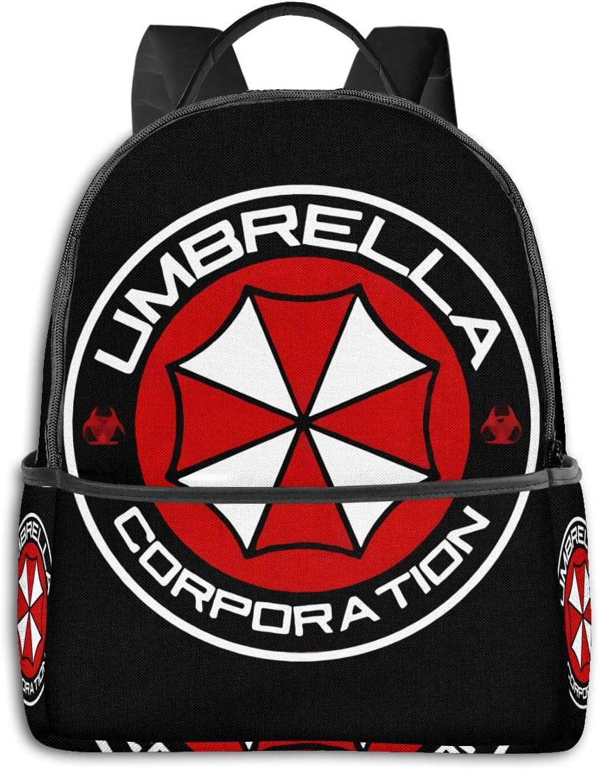 Resident Evil Umbrella Corporation Laptop Backpack Fashion Theme School Backpack